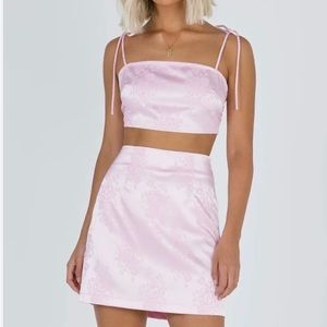 Princess Polly The Gemma Set, Light pink two piece set
